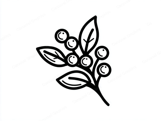 Mistletoe Vector Graphic preview