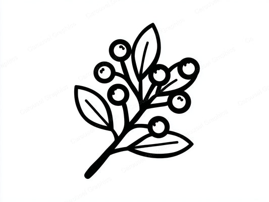 Mistletoe Vector Graphic preview