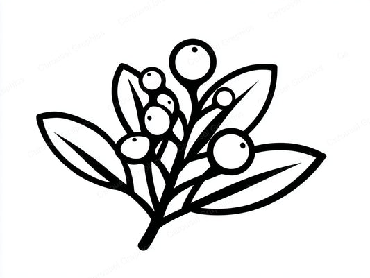Mistletoe Vector Graphic preview