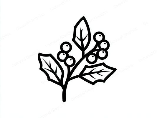 Mistletoe Vector Graphic preview