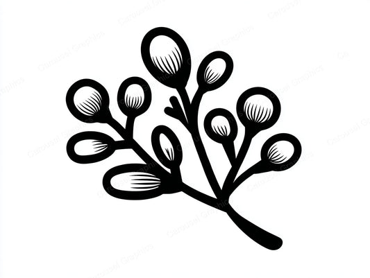 Mistletoe Vector Graphic preview