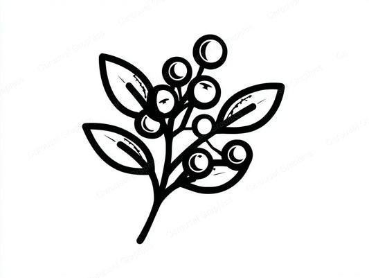 Mistletoe Vector Graphic preview