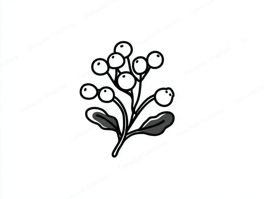 Mistletoe Vector Graphic preview