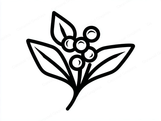 Mistletoe Vector Graphic preview