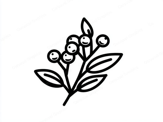 Mistletoe Vector Graphic preview