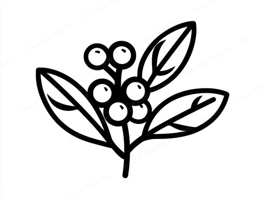 Mistletoe Vector Graphic preview