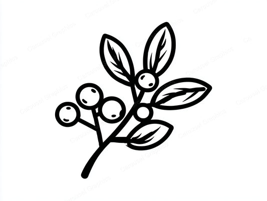 Mistletoe Vector Graphic preview