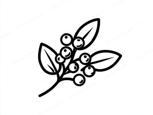 Mistletoe Vector Graphic preview