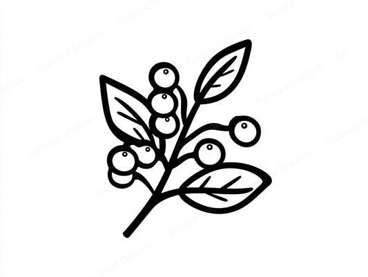 Mistletoe Vector Graphic preview