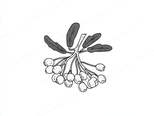 Mistletoe Vector Graphic preview