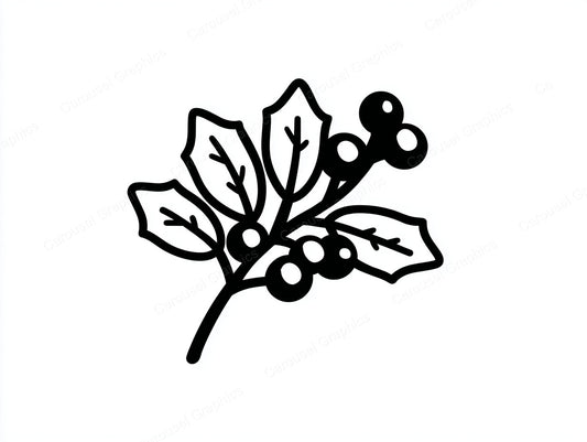 Mistletoe Vector Graphic preview