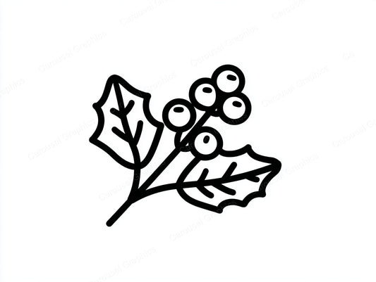 Mistletoe Vector Graphic preview