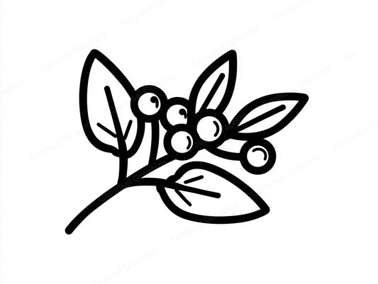 Mistletoe Vector Graphic preview