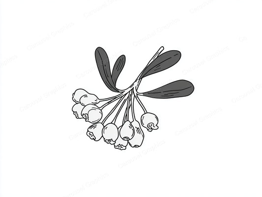 Mistletoe Vector Graphic preview