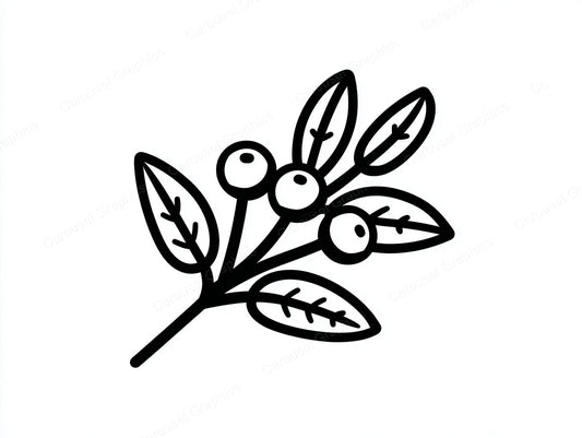 Mistletoe Vector Graphic preview