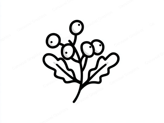 Mistletoe Vector Graphic preview