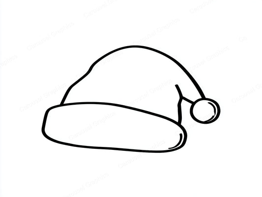Santa Hat Vector Graphic preview