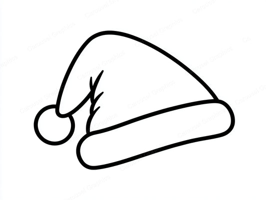 Santa Hat Vector Graphic preview