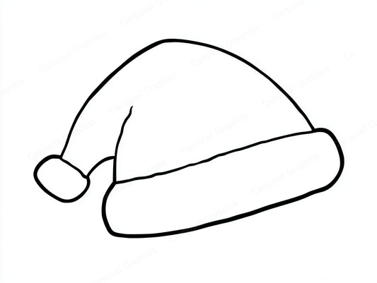 Santa Hat Vector Graphic preview