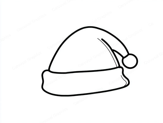 Santa Hat Vector Graphic preview