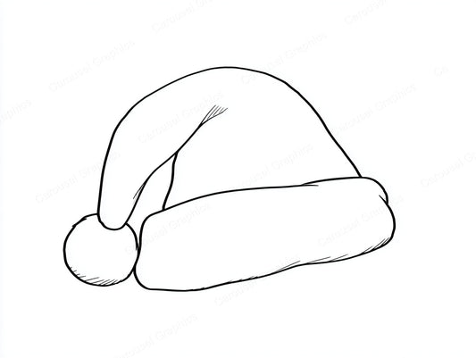 Santa Hat Vector Graphic preview