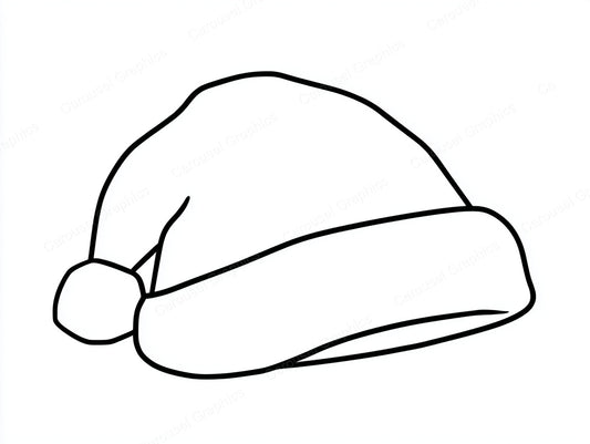 Santa Hat Vector Graphic preview