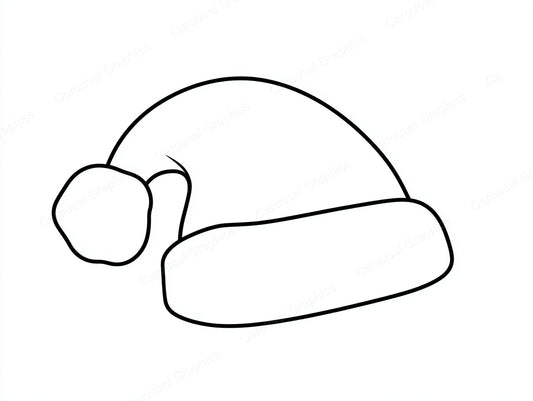 Santa Hat Vector Graphic preview