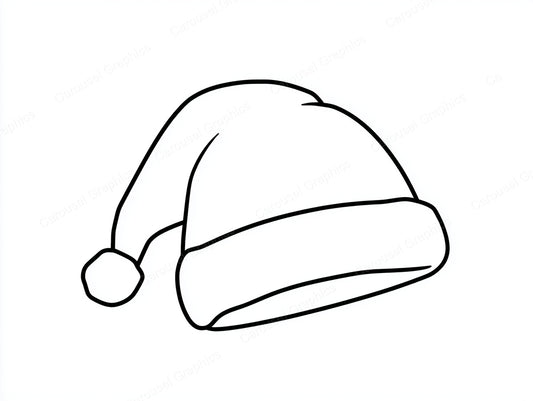 Santa Hat Vector Graphic preview
