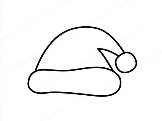 Santa Hat Vector Graphic preview