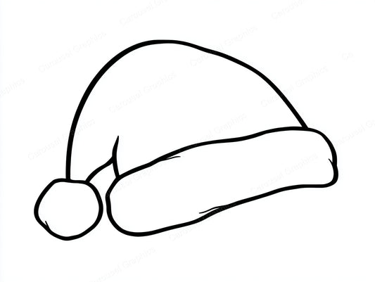 Santa Hat Vector Graphic preview