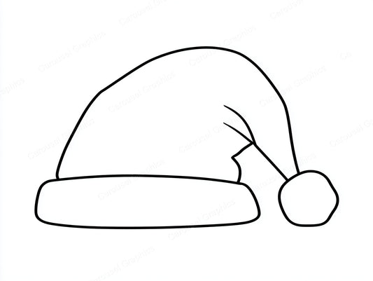 Santa Hat Vector Graphic preview