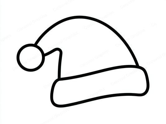 Santa Hat Vector Graphic preview