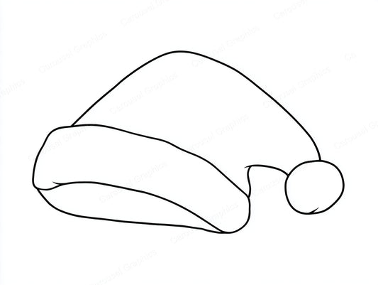 Santa Hat Vector Graphic preview