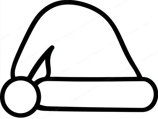 Santa Hat Vector Graphic preview