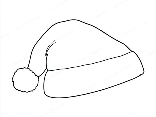 Santa Hat Vector Graphic preview