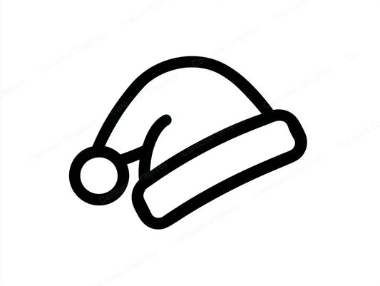 Santa Hat Vector Graphic preview