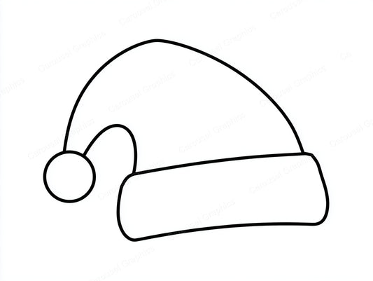 Santa Hat Vector Graphic preview