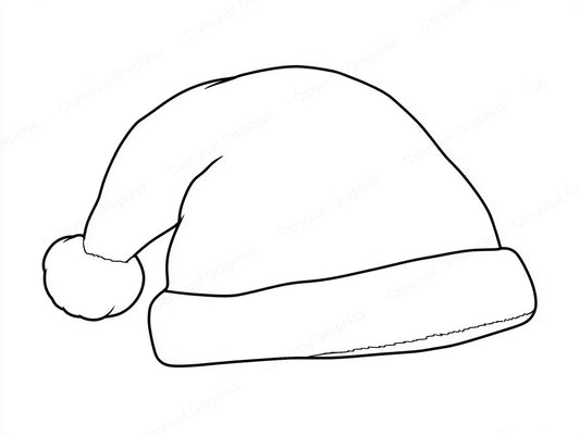 Santa Hat Vector Graphic preview
