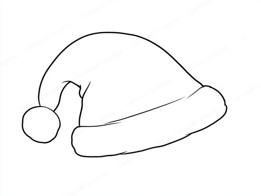 Santa Hat Vector Graphic preview