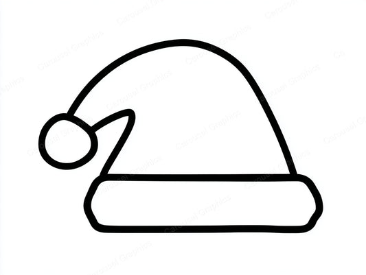 Santa Hat Vector Graphic preview