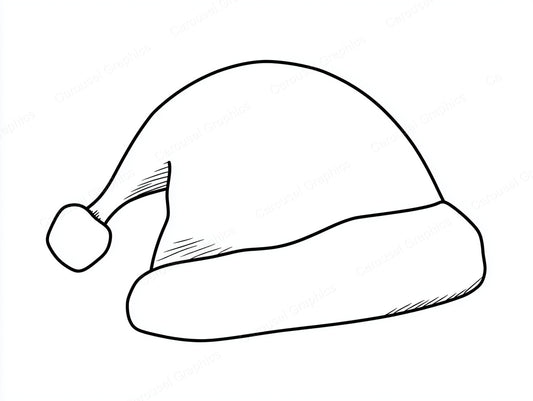 Santa Hat Vector Graphic preview
