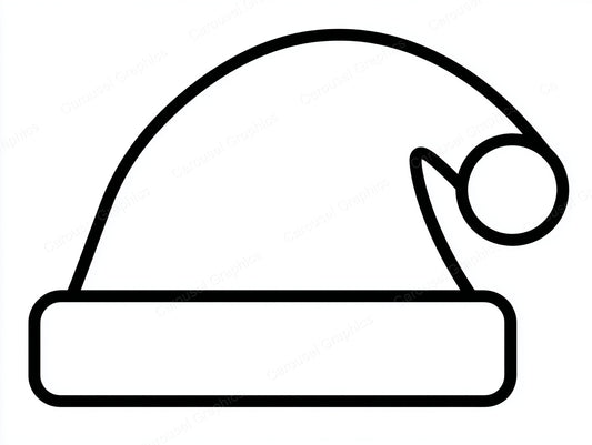 Santa Hat Vector Graphic preview