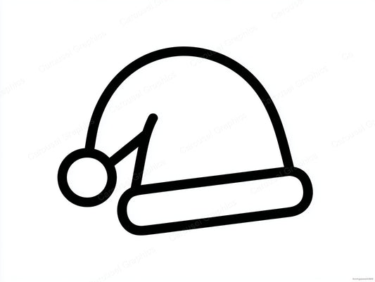 Santa Hat Vector Graphic preview