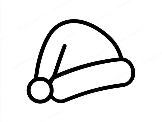 Santa Hat Vector Graphic preview