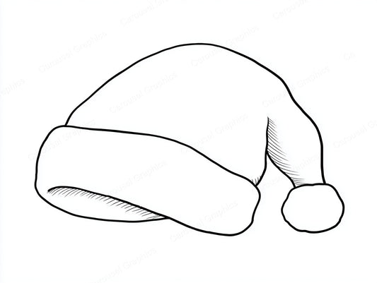 Santa Hat Vector Graphic preview