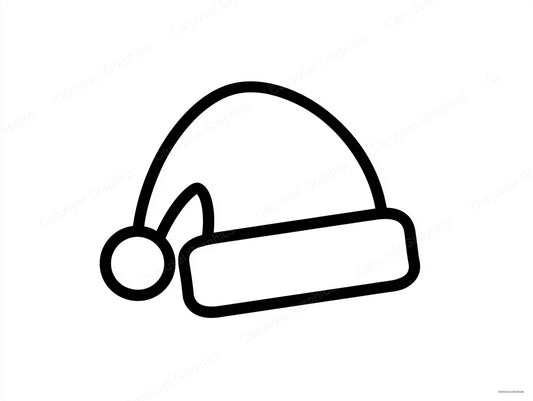 Santa Hat Vector Graphic preview