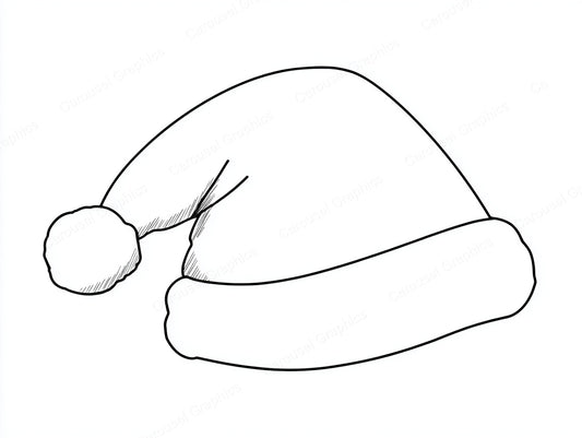 Santa Hat Vector Graphic preview