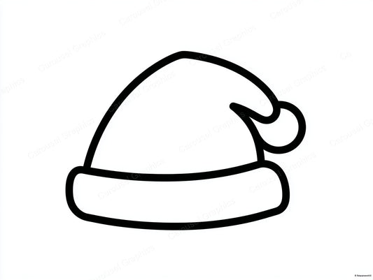 Santa Hat Vector Graphic preview
