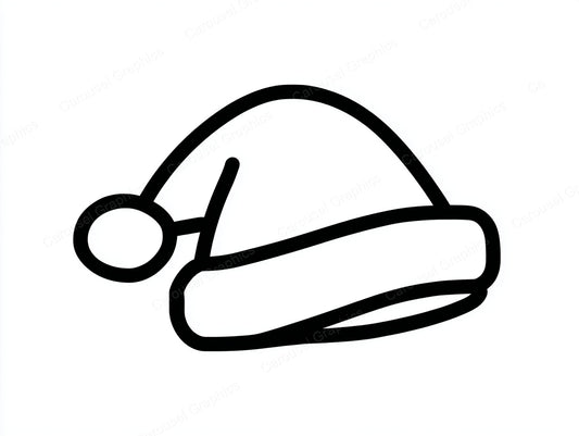 Santa Hat Vector Graphic preview
