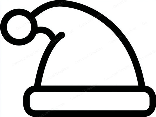 Santa Hat Vector Graphic preview